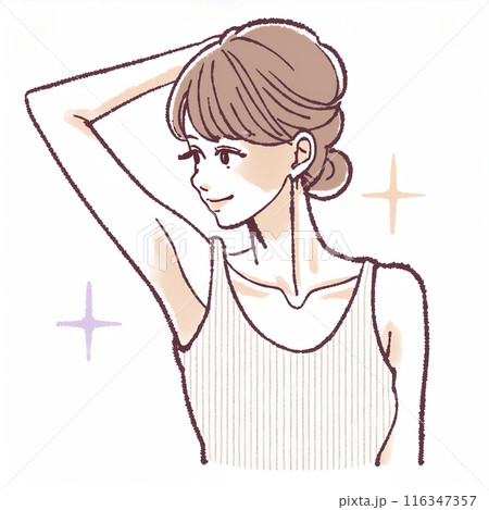 女性・女の子のイラスト素材 116347357