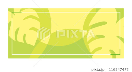 夏をイメージしたカラフルなポップなクーポンチケット 116347475