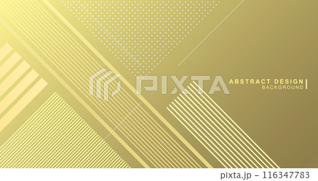 斜線とドットで構成したスタイリッシュで幾何学的な背景 116347783