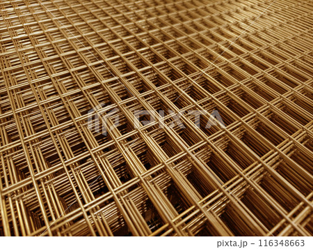 Steel chain link fence wire mesh texture and pattern 116348663