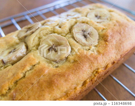 お菓子作り バナナパウンドケーキ お菓子作り バナナパウンドケーキ 116348698