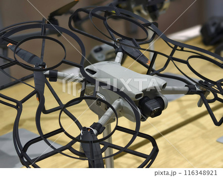 Modern drone for video and photo in the light store 116348921