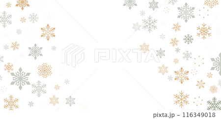 雪　クリスマス　冬　光　背景 116349018