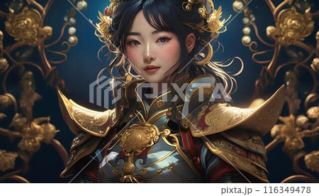 女性の戦士 女性の戦士 116349478