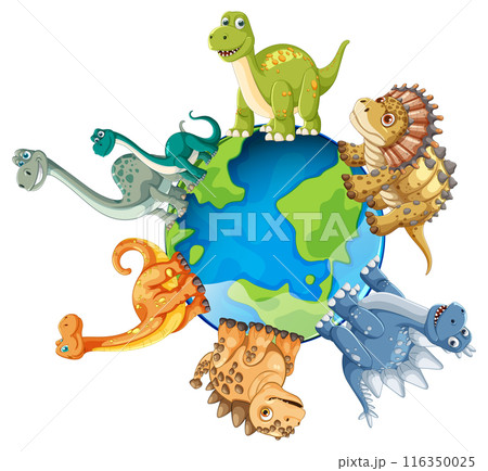 Dinosaurs Around the World Dinosaurs Around the World 116350025