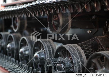 tracked undercarriage of construction equipment tracked undercarriage of construction equipment 116350416