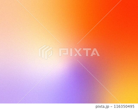 オレンジと紫のグラデーション 背景 116350495