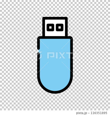 USBメモリのアイコン USBメモリのアイコン 116351895