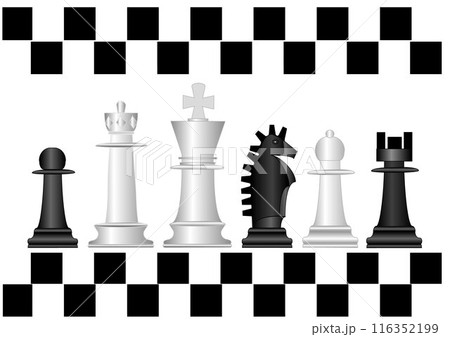 チェスの駒のイラスト 116352199
