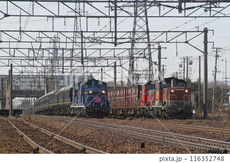 トワイライトエクスプレス 貨物列車 トワイライトエクスプレス 貨物列車 116352748