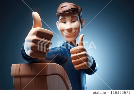 3d like, A sign of admiration and preference, expressions of liking and sympathy, Digital display of gratified emotion. 116353672