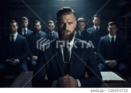 Timeless elegance and modern flair: a curated guide to gentlemen's style, blending sophistication individuality in fashion , encapsulating essence of sartorial refinement contemporary trends. 116353719