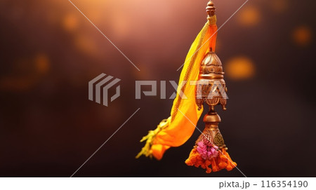 Happy gudi padwa: a joyous celebration of marathi new year, ushering in happiness, renewal, and cultural traditions, embracing festive spirit and new beginnings with family and cultural pride. 116354190