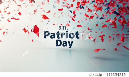 Commemorative visuals: text 9.11. patriot day, dedicated to honoring lives affected, bravery shown, unwavering spirit of unity and hope, background, wallpaper, banner, copy space, design Commemorative visuals: text 9.11. patriot day, dedicated to honoring lives affected, bravery shown, unwavering spirit of unity and hope, background, wallpaper, banner, copy space, design 116354215