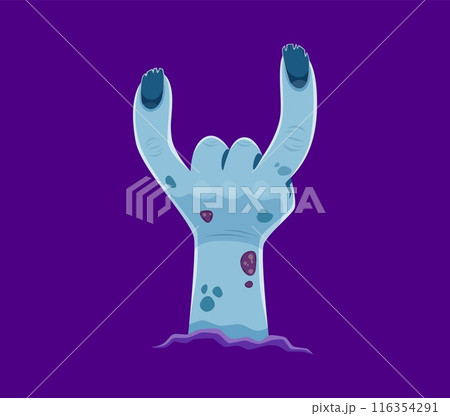 Halloween font letter Y as scary zombie hand in grave, vector cartoon alphabet type. Halloween font or kids spooky ABC letter Y in shape of undead monster zombie hand from cemetery for horror typeface Halloween font letter Y as scary zombie hand in grave, vector cartoon alphabet type. Halloween font or kids spooky ABC letter Y in shape of undead monster zombie hand from cemetery for horror typeface 116354291