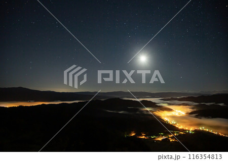 絶景雲海に感動 116354813