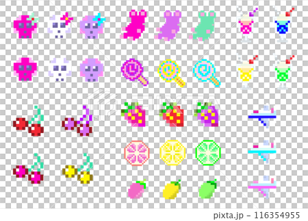 卡哇伊像素藝術 02 116354955