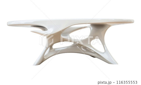 Innovative furniture concept - showcasing a creative table design model that blends functionality with artistic flair, pushing the boundaries of modern interior aesthetics. 116355553