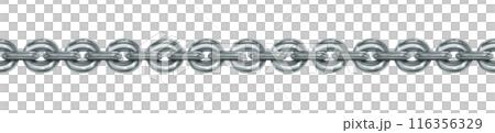 Metal chain Seamless pattern. Silver jewelry for Realistic brushes and design Background. Png Metal chain Seamless pattern. Silver jewelry for Realistic brushes and design Background. Png 116356329
