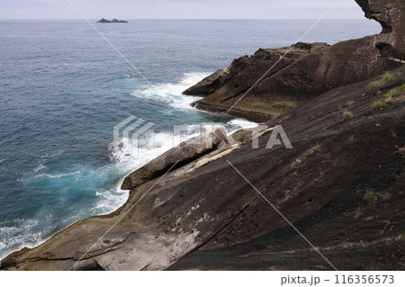 熊野七里御浜鬼ヶ城獅子岩 116356573
