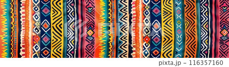 Traditional Peruvian native design pattern 116357160