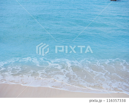 17ENDの青い海と砂浜/沖縄県宮古島市(下地島)21 17ENDの青い海と砂浜/沖縄県宮古島市(下地島)21 116357338
