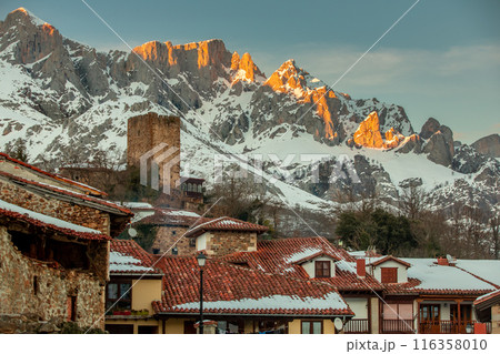 Panoramic view of Mogrovejo,. Panoramic view of Mogrovejo,. 116358010