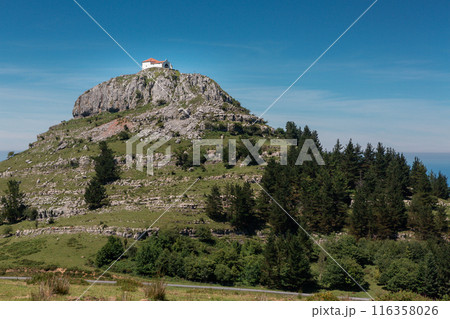 Hermitage of Las Nieves, belonging to the Cantabrian town of Guriezo, Spain 116358026