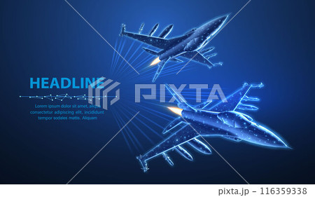 Fighter jet. Military aircraft, Aerospace innovation, AI in Air defense 116359338