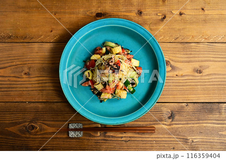 和風冷製ツナパスタ 和風冷製ツナパスタ 116359404