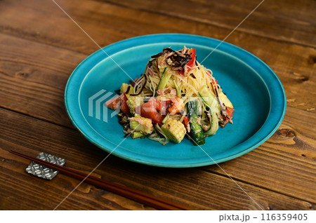 和風冷製ツナパスタ 116359405