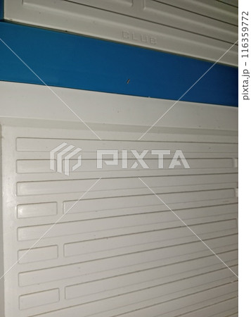 Corrugated plastic background Corrugated plastic background 116359772