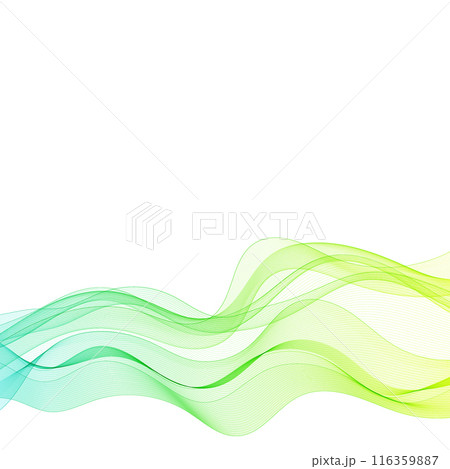 Abstract color wave. Design element. eps 10 116359887