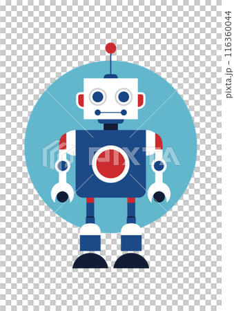 アンテナがついたロボット アンテナがついたロボット 116360044