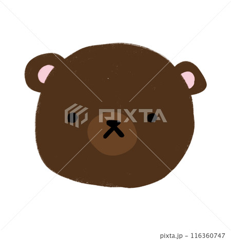 Brown Bear Cartoon illustration Cute Bear Cartoon Head Bear Cartoon Bear Drawing Cartoon Kawaii Bear Brown Bear Cartoon illustration Cute Bear Cartoon Head Bear Cartoon Bear Drawing Cartoon Kawaii Bear 116360747