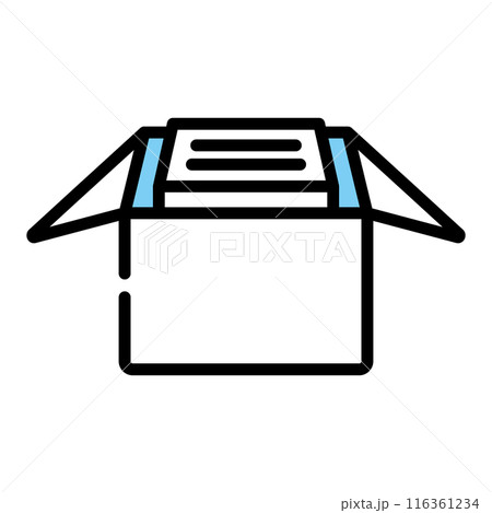 資料　書類　紙　山積み 116361234