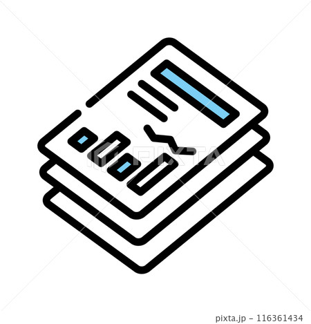 ビジネス　資料　書類　データ　分析　プレゼン 116361434