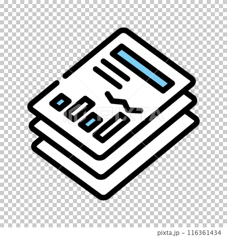 ビジネス　資料　書類　データ　分析　プレゼン 116361434