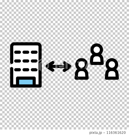 Company employment icon 116361620