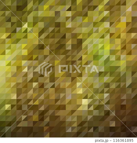 Abstract triangular design. presentation template. Pattern in gold tones. eps 10 116361895