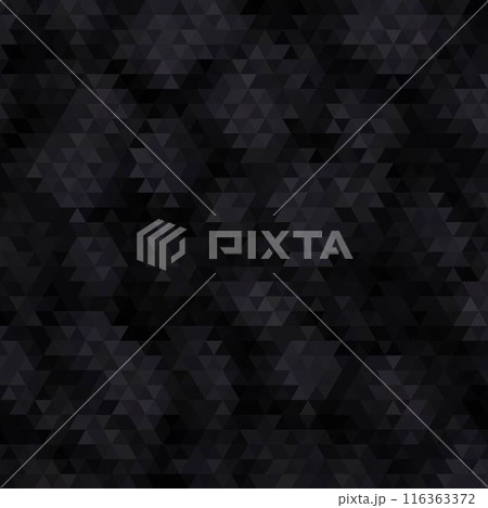 black triangular background. abstract template for presentation. eps 10 black triangular background. abstract template for presentation. eps 10 116363372