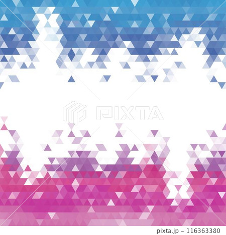 blue and purple triangular shapes. polygonal style. geometric image. eps 10 116363380