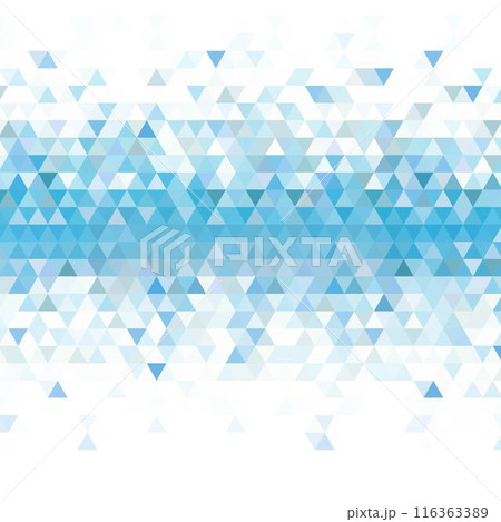 abstract blue triangles background. presentation template. cover brochures, flyers. geometric design. polygonal style. eps 10 116363389
