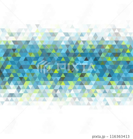 colorful triangles background. polygonal style. eps 10 116363413