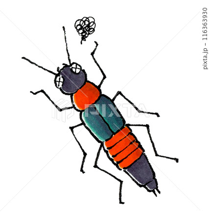 瀕死のやけど虫 116363930