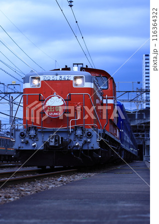 引退迫るぐんま車両センターのDD51形ディーゼル機関車(842号機)@撮影会_2024/6/9撮影 116364322
