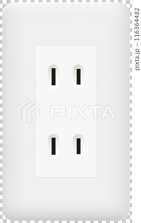 日本電源插座插畫素材 116364482