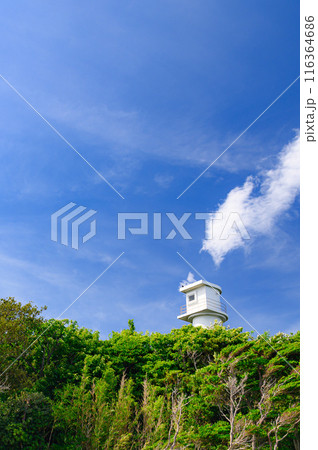 （静岡県）伊豆・恵比須島に建つ灯台 116364686