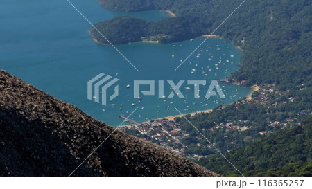 Aerial View of Ilha Grande and Abrao from Pico do Papagaio Aerial View of Ilha Grande and Abrao from Pico do Papagaio 116365257
