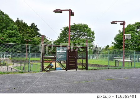 栃木県那須町　那須高原の宿泊施設ホテルエピナール那須のドッグガーデン 116365401